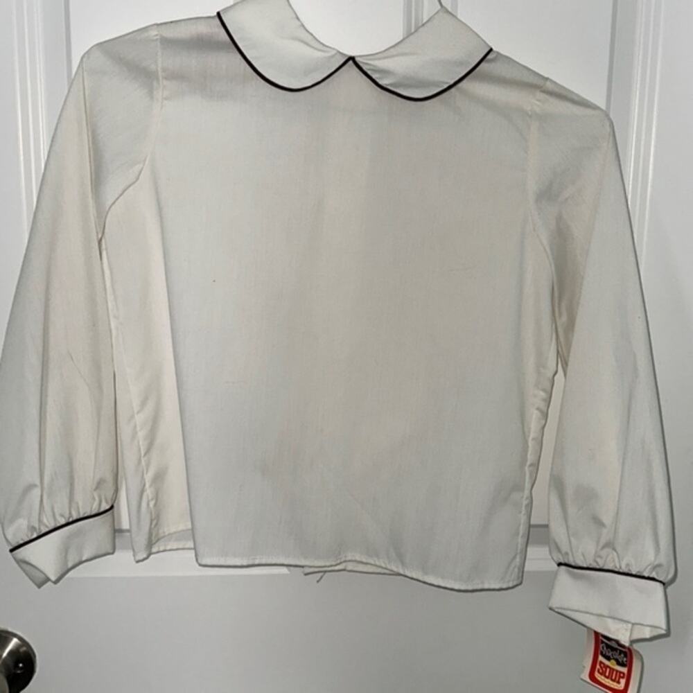 Vintage Chocolate Soup Blouse 10 NWT